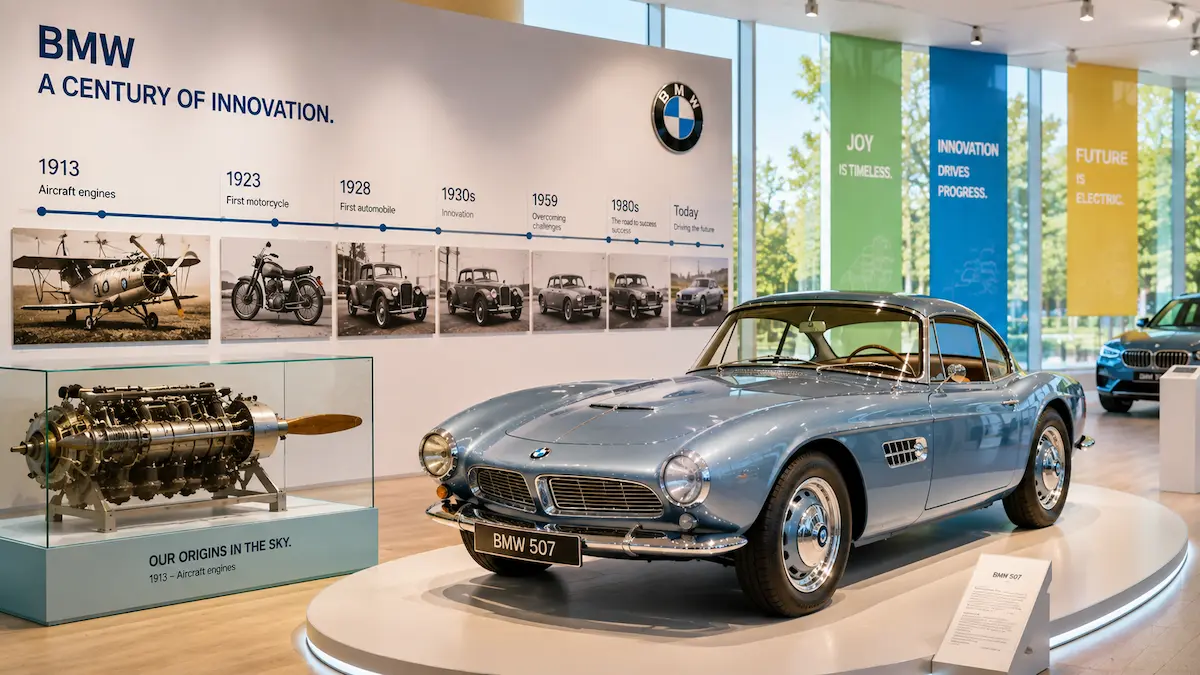 Ένα κλασικό αυτοκίνητο BMW
